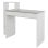 ML-Desing Escritorio con Estantes Mesa De Trabajo 110x72x40cm Blanco/Gris