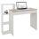 ML-Desing Escritorio con Estantes Mesa De Trabajo 110x72x40cm Blanco/Beige