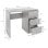 ML-Design Escritorio Con 3 Cajones 90x76x50cm Gris