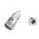 SUBBLIM SUBCHG-5CPD10 chargeur d'appareils mobiles Smartphone Argent Allume-cigare, USB Charge rapide Auto