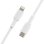 Cabo USB-C Belkin CAA003BT2MWH Lightning 1m Branco Silicone Flexível