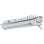 ASUS ROG Azoth Clavier Gaming Mécanique Switch ROG NX Rouge AZERTY Français Blanc
