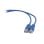Gembird Cable de Red UTP Cat 5e 0,25m Azul