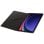 Étui de livre noir Samsung Smart Book Cover pour Galaxy Tab S9+/S9 FE+