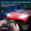 Homcom Coche Eléctrico Lamborghini Para Niños Con Mp3 Luces Rojo