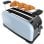 Toaster Cecotec Toastin' Time 1500 Blue Edelstahl 1500W Doppel-Langschlitz Blau