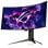 ASUS ROG Swift OLED PG34WCDM 34" OLED UWQHD 240Hz FreeSync Premium Pro/G-Sync compatibile con curva USB-C