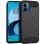 Cool Capa Carbono Preto para Motorola Moto G14