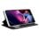 Cool Funda Flip Cover Liso Negro para Motorola Moto G54 5G