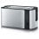 Severin AT 2590 Toaster 2 Scheibe(n) 1400 W Schwarz, Silber