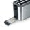Severin AT 2590 Toaster 2 Scheibe(n) 1400 W Schwarz, Silber
