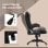 Vinsetto Silla De Masaje Reclinable Con 6 Puntos De Masaje 68x72x110-120cm Negro