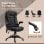 Vinsetto Silla De Masaje Reclinable Con 6 Puntos De Masaje 68x72x110-120cm Negro