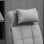 Vinsetto Silla De Oficina Reclinable Con Altura Ajustable 66x76x116-124 Cm Gris