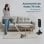 Cecotec Conga Rockstar 10000 Nebula Station Aspirador Vertical 3 en 1 sin Cables 450W
