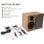 Vulkkano A6 ARC Altavoces de Sobremesa Activos 2.0 120W Marrones