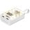 Mars Gaming MPK-10K PowerBank Compacta con Pantalla de Carga Múltiple 10000mah 22.5W Blanco