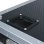Kimex Flightcase 90 X 60 X 60 Cm Avec Plateau Et Séparateur Interne