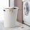 Tatay - Pongotodo Baobab 40 L Branco Pérgamo, Cesto para Roupas Sujas, Alta Qualidade e Resistência, Para Uso Interno e Externo, Aparência Discreta e Elegante.