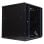 Armadio Rack a muro Lapara 12U 600x600 mm Nero porta vetro