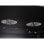 Armadio Rack a muro Lapara 12U 600x600 mm Nero porta vetro
