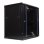Lapara Armário Rack Mural Montado 12U 600x450mm Preto