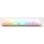 Ducky One 3 SF 65 Aura White Teclado Mecânico Gaming Switch MX Red RGB PBT Branco