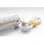 Ducky One 3 SF 65 Aura White Teclado Mecânico Gaming Switch MX Red RGB PBT Branco