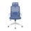 Mars Gaming MGC-ERGOLITE Silla Gaming Ergonómica Malla Transpirable y Soporte Lumbar Acero Azul