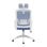 Mars Gaming MGC-ERGOLITE Silla Gaming Ergonómica Malla Transpirable y Soporte Lumbar Acero Azul