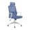 Mars Gaming MGC-ERGOLITE Silla Gaming Ergonómica Malla Transpirable y Soporte Lumbar Acero Azul