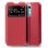 Custodia Flip Cover a Libro Semplice Rossa per Xiaomi Redmi Note 13 5G