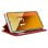 Custodia Flip Cover a Libro Semplice Rossa per Xiaomi Redmi Note 13 5G