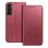 Cool Funda Flip Cover Tipo Libro Liso Borgoña para Samsung Galaxy S24 Ultra