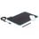 DeLOCK 12554 tapis de souris Tapis de souris de jeu Noir