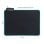 DeLOCK 12554 tapis de souris Tapis de souris de jeu Noir