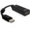 Delock 61849 Adaptador DisplayPort 1.1 macho a HDMI Hembra Pasivo Negro