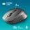 NGS DEW mouse Ambidestro RF Wireless Ottico 1600 DPI Grigio