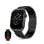 Smartwatch Ksix Olympo, schermo AMOLED da 1,96", 2 cinturini, 5 giorni automatici, modalità sport e salute, chiamate, assistenti vocali, nero