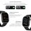 Ksix Smartwatch Olympo Black Pantalla AMOLED 1,96 Asistente Voz Negro