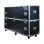 Kimex Flight Case Maleta para Dos Pantallas 65"-75" Negro