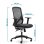 Chaise de bureau ergonomique noire Euromof Lyon