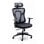 Euromof Cali Silla de Oficina Ergonómica con Cabezal de Malla Negra