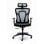 Euromof Cali Silla de Oficina Ergonómica con Cabezal de Malla Negra