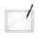 Hama Active Fineline Caneta Digital para Tablet Preto