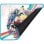 Konix Boruto World Tapis de souris de jeu Multicolore