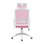 Mars Gaming MGC-ERGOLITE Silla Gaming Ergonómica Malla Transpirable y Soporte Lumbar Acero Rosa