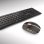 CHERRY DW 9100 SLIM Tastatur Maus enthalten Universal RF Wireless + Bluetooth QWERTZ Deutsch Schwarz