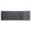 DELL KB740 Tastiera internazionale USA wireless + Bluetooth QWERTY RF Grigia, Nera