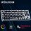 itek X50 tastiera USB Italiano Nero